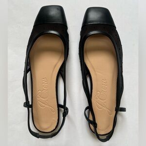 J. Crew Anya slingback flats